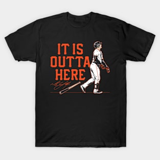 Mike Yastrzemski It Is Outta Here T-Shirt